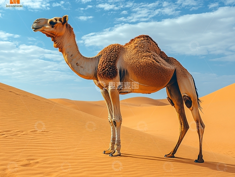 高清大图下载【趣麦麦图】高清动物骆驼