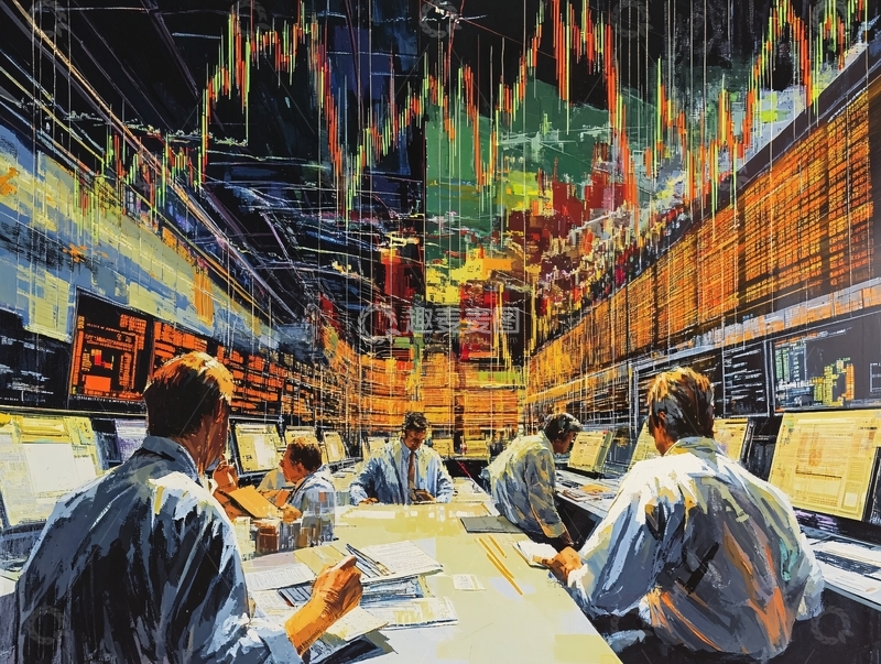 高清大图下载【趣麦麦图】股票交易员28