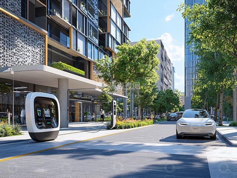高清大图下载【趣麦麦图】自动驾驶站台1