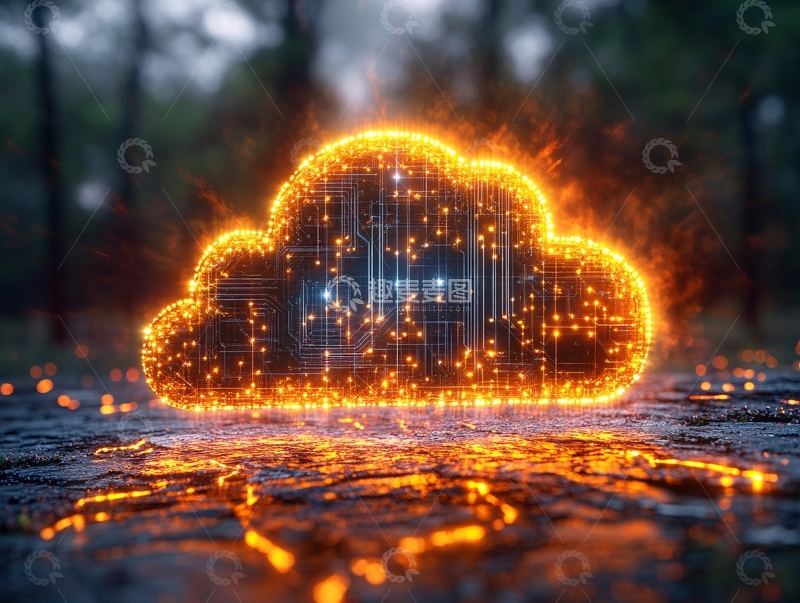 高清大图下载【趣麦麦图】云科技新科技1