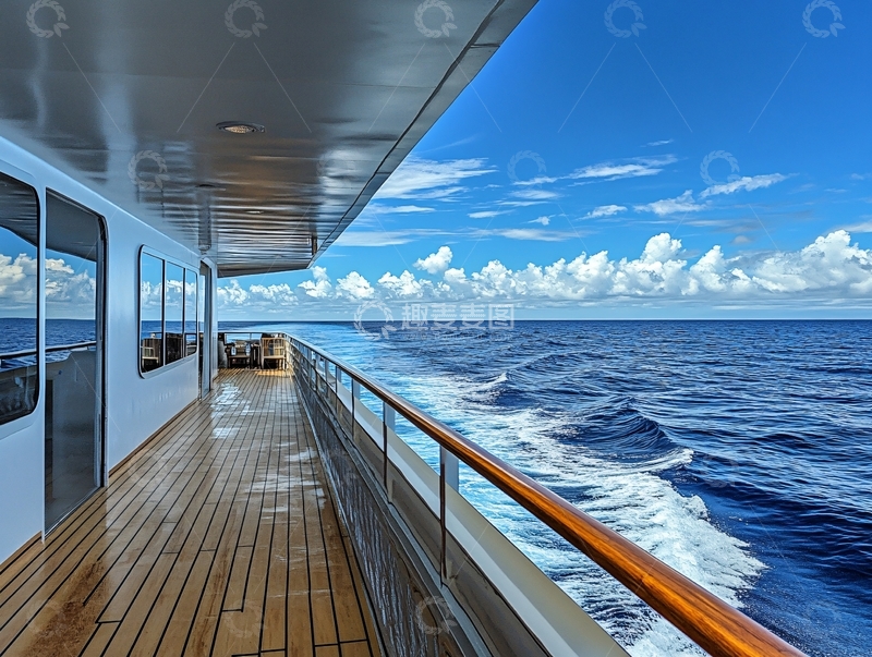 高清大图下载【趣麦麦图】船面甲板