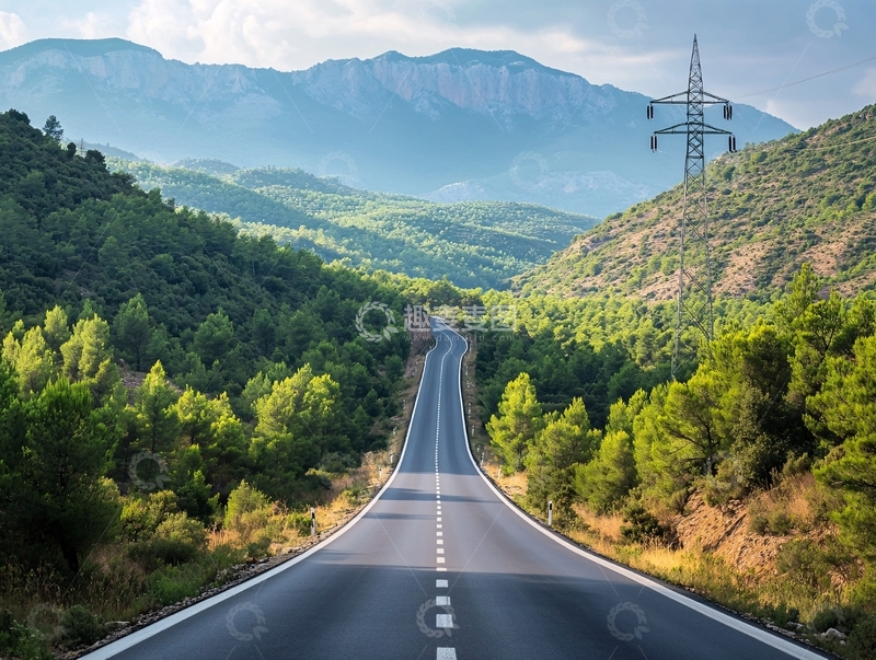 高清大图下载【趣麦麦图】能源之路