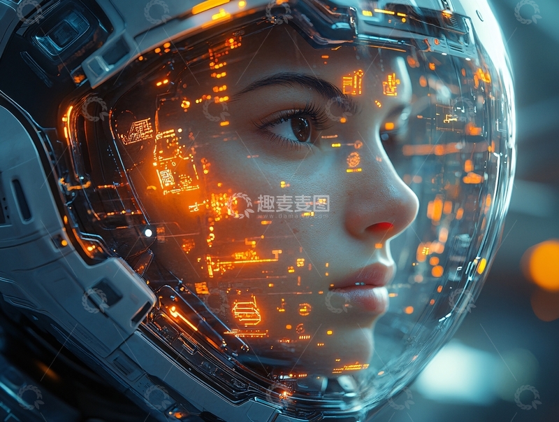 高清大图下载【趣麦麦图】科幻人工智能31