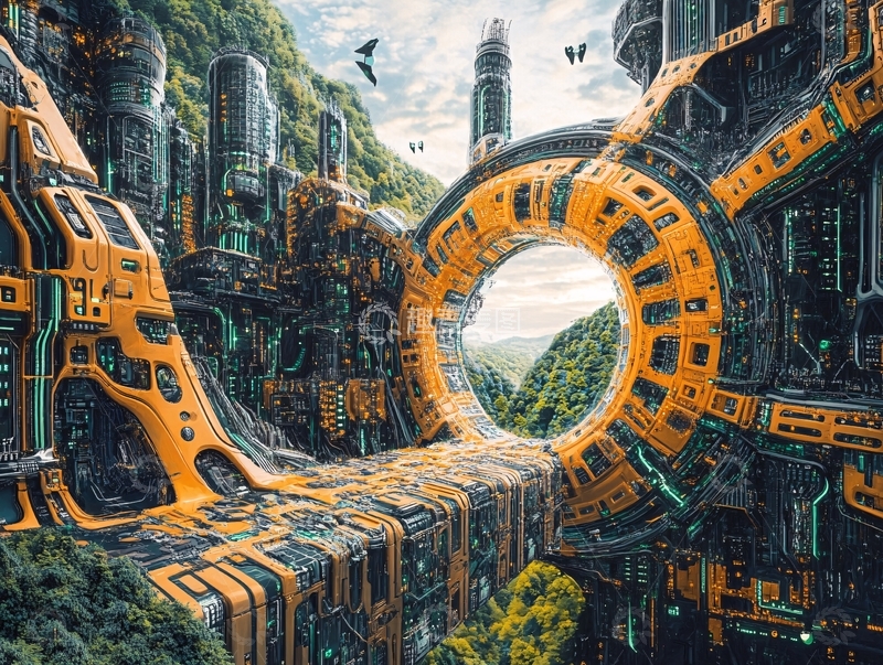 高清大图下载【趣麦麦图】科幻场景设计9