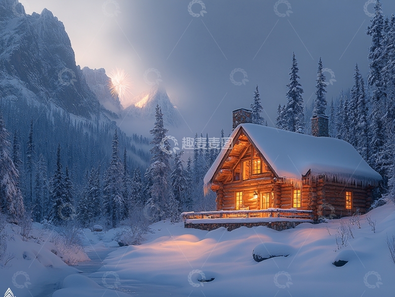 高清大图下载【趣麦麦图】唯美的雪景7