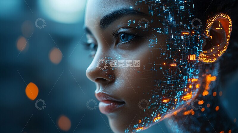 高清大图下载【趣麦麦图】人工智能企业网页3