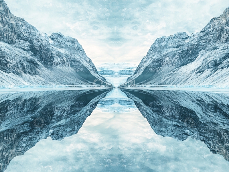 高清大图下载【趣麦麦图】倒影对称