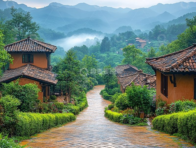 高清大图下载【趣麦麦图】天下径山