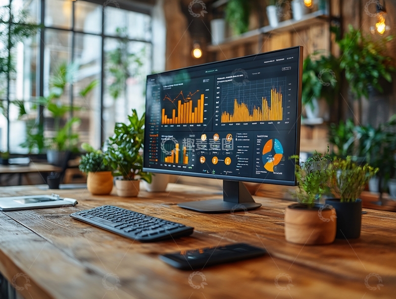高清大图下载【趣麦麦图】开放式工作区1