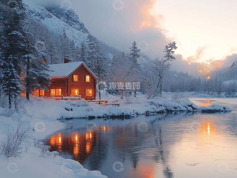 高清大图下载【趣麦麦图】唯美的雪景9