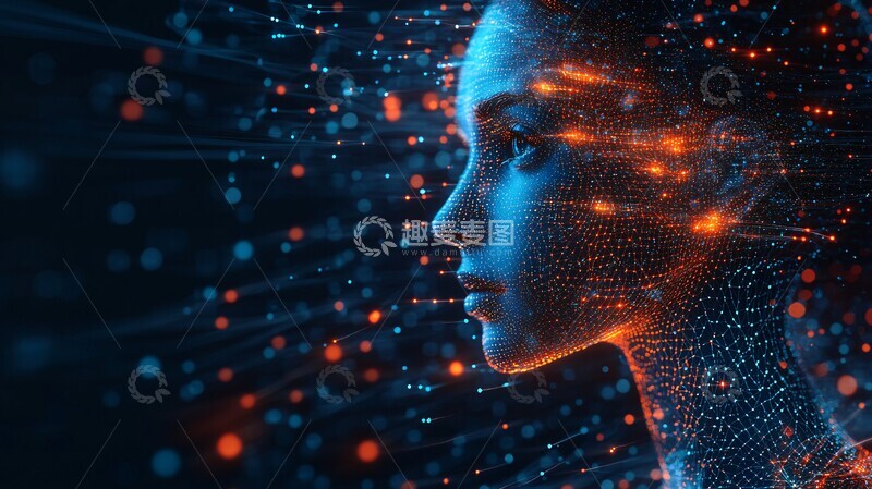 高清大图下载【趣麦麦图】数字面具头像