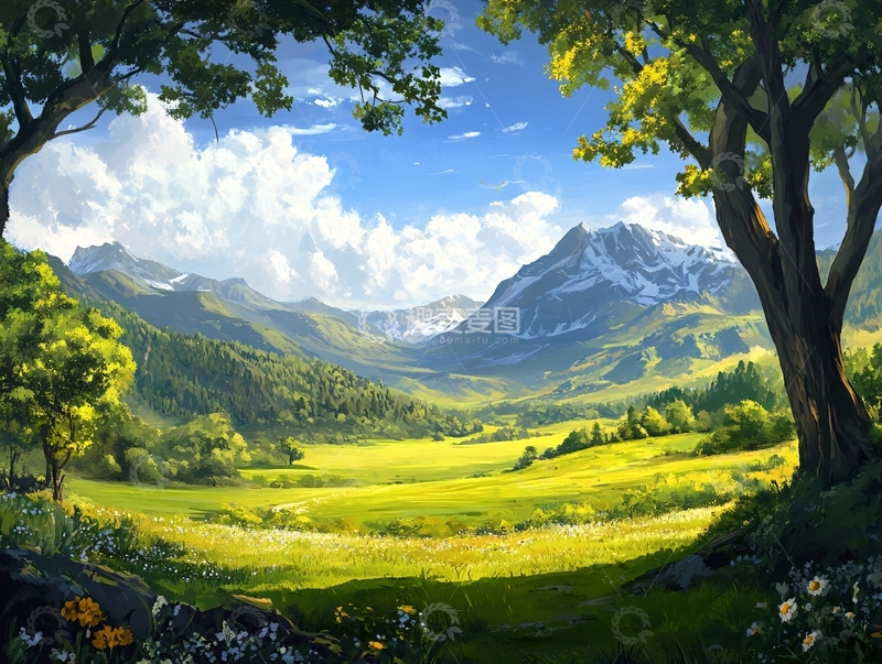 高清大图下载【趣麦麦图】宽屏风景画167