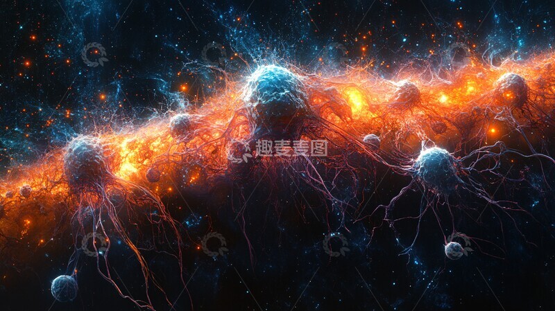 高清大图下载【趣麦麦图】记忆的神经时间线3