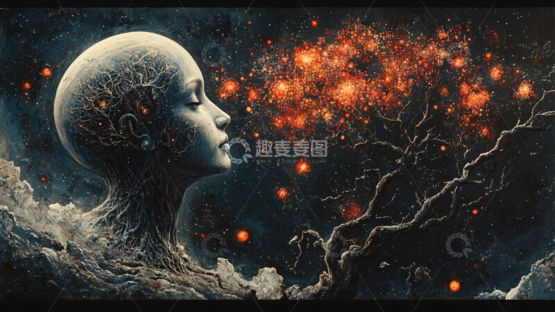 高清大图下载【趣麦麦图】记忆的神经时间线1