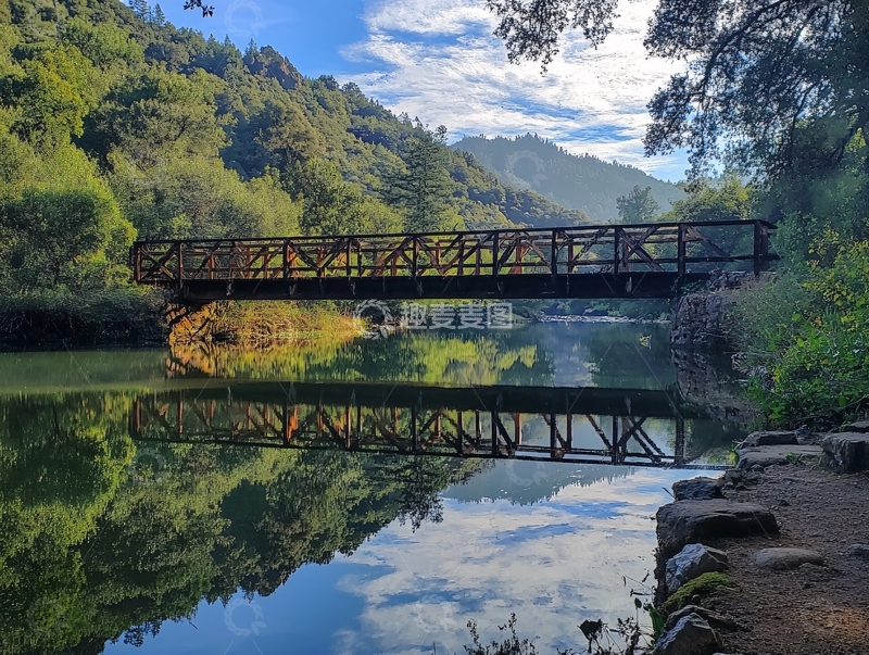 高清大图下载【趣麦麦图】牯牛降日出日落3