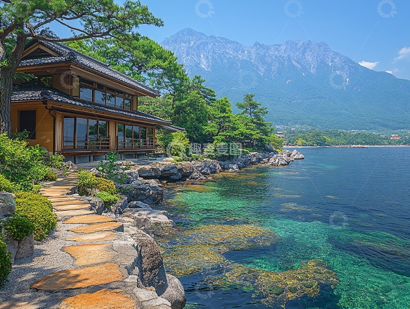 高清大图下载【趣麦麦图】田泽湖艺术角馆町村