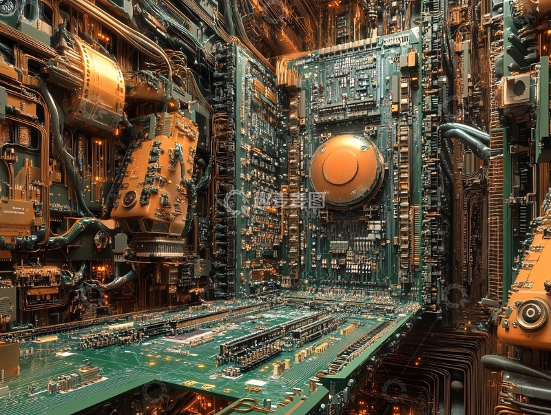 高清大图下载【趣麦麦图】科技芯片5