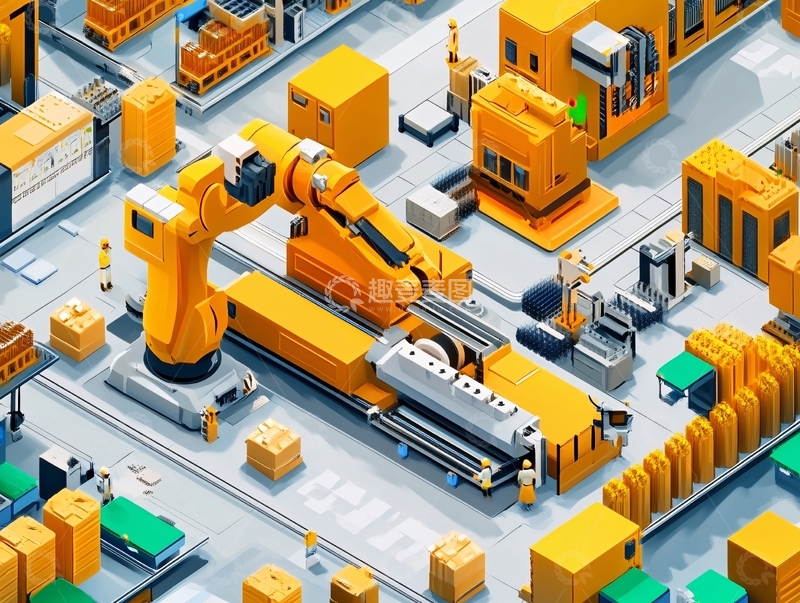 高清大图下载【趣麦麦图】制造业插画8