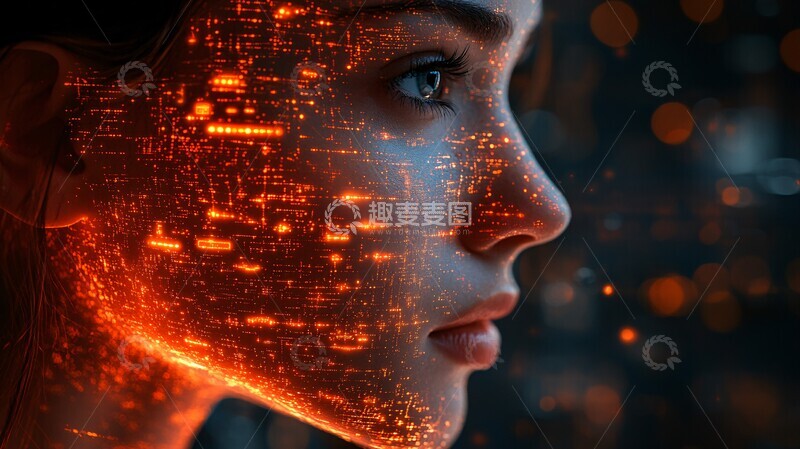 高清大图下载【趣麦麦图】情感智能虚拟形象流程3