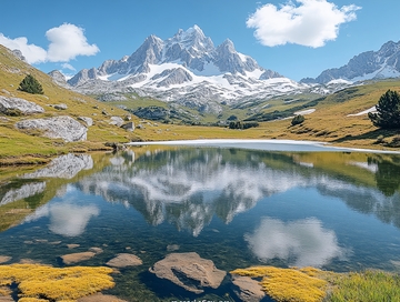 马特洪峰冰川大世界