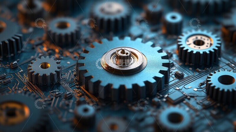 高清大图下载【趣麦麦图】科技周二标志2