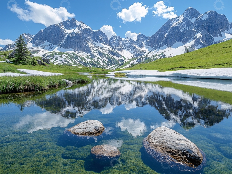 高清大图下载【趣麦麦图】唯美自然山青水秀10