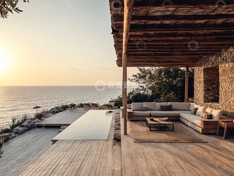 高清大图下载【趣麦麦图】海边别墅设计