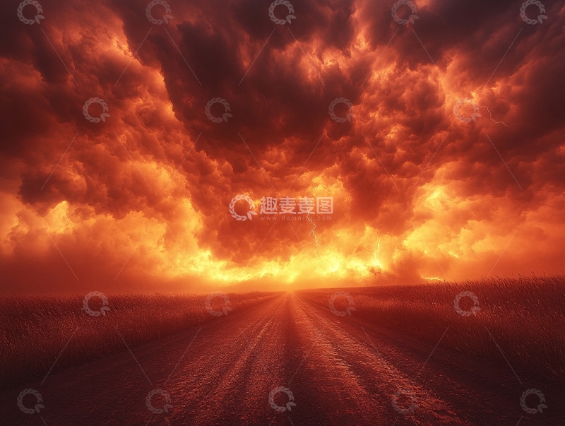 高清大图下载【趣麦麦图】高清日落壁纸1