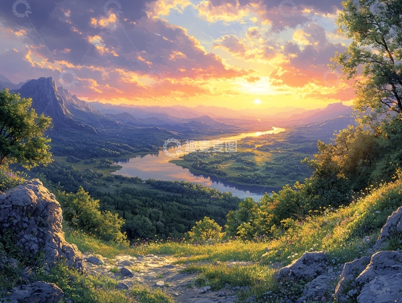 高清大图下载【趣麦麦图】宽屏风景画168