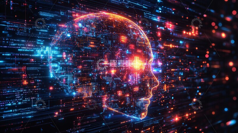 高清大图下载【趣麦麦图】科技数字未来1