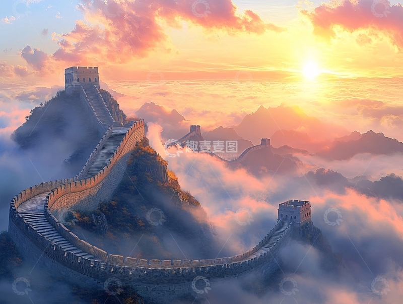 高清大图下载【趣麦麦图】长城高清图1