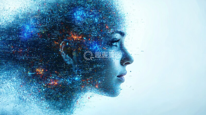 高清大图下载【趣麦麦图】数字创新融合1