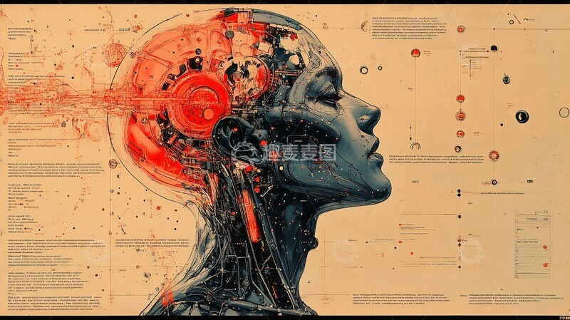 高清大图下载【趣麦麦图】人机融合图解3