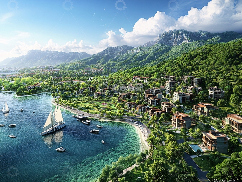 高清大图下载【趣麦麦图】度假地产休闲地产