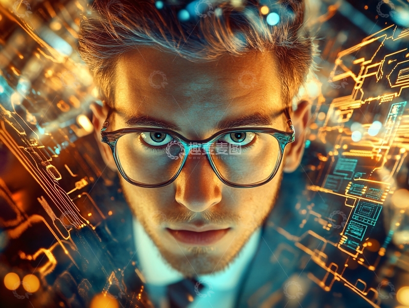 高清大图下载【趣麦麦图】芯片设计与智能设备