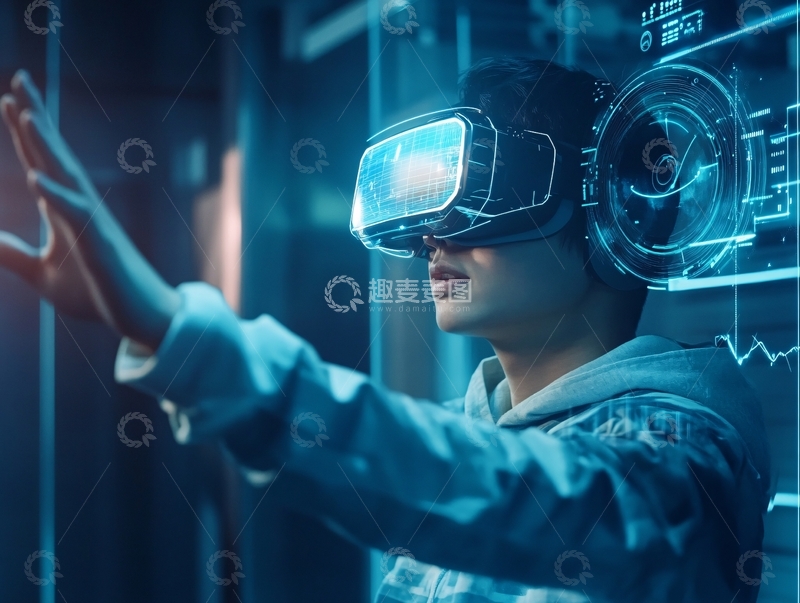 高清大图下载【趣麦麦图】智能协作技术融合