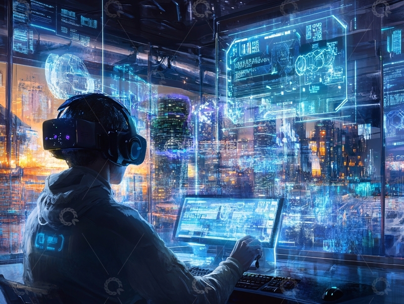 高清大图下载【趣麦麦图】元宇宙虚拟世界3