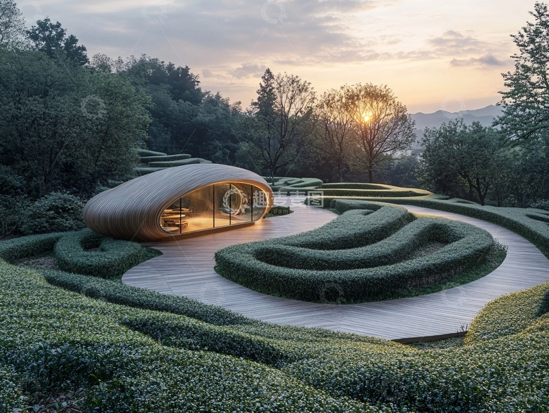 高清大图下载【趣麦麦图】仿生人住宅6