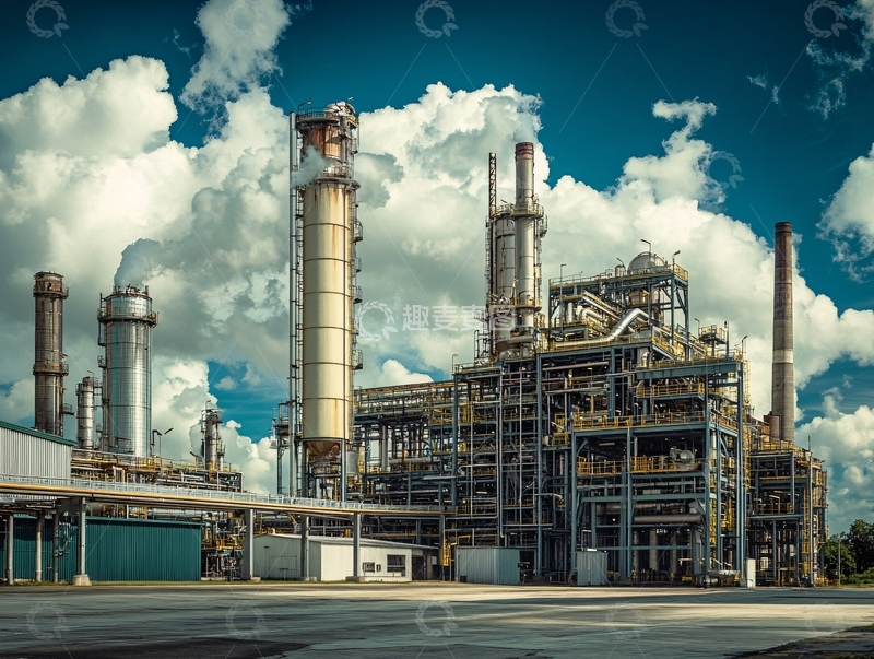 高清大图下载【趣麦麦图】高清宽幅化工园2