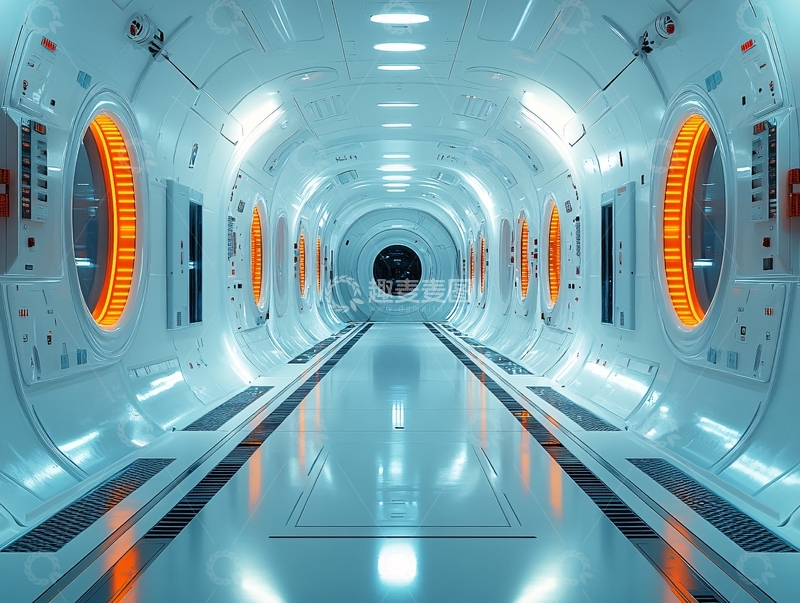高清大图下载【趣麦麦图】飞船大厅1