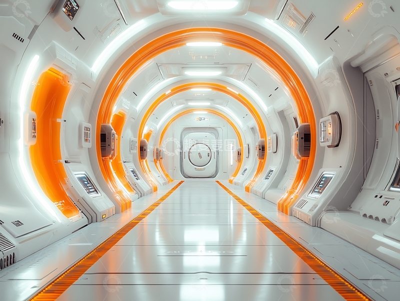 高清大图下载【趣麦麦图】飞船大厅