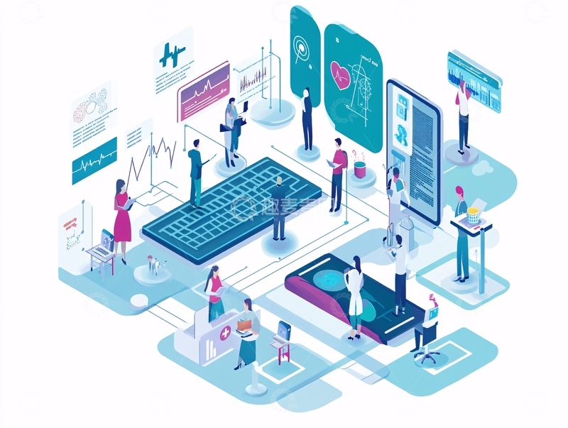 高清大图下载【趣麦麦图】智慧教学