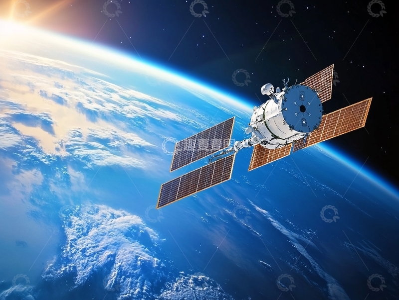 高清大图下载【趣麦麦图】卫星导航产业1