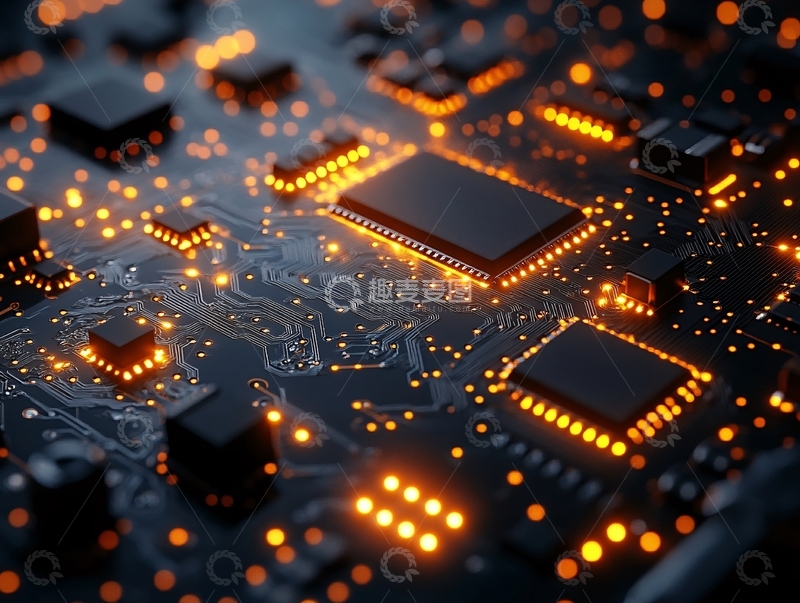 高清大图下载【趣麦麦图】芯片科技集成电路191