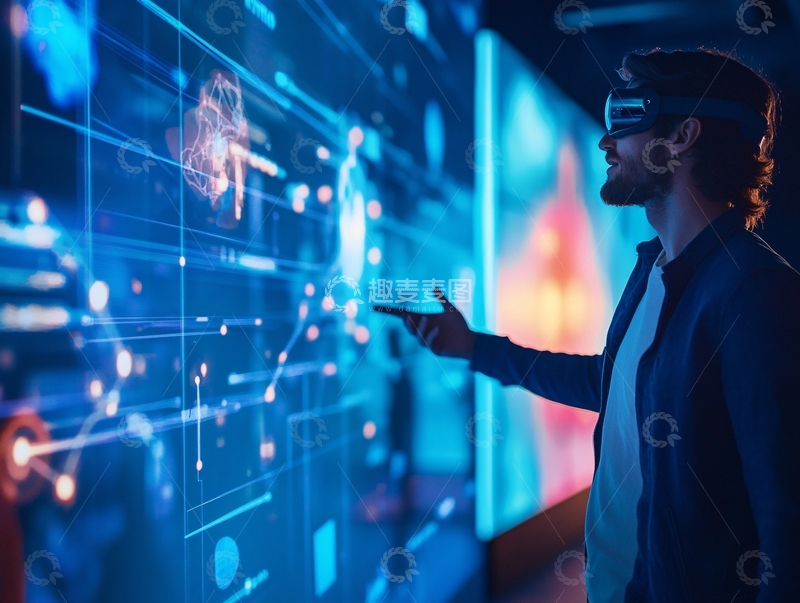 高清大图下载【趣麦麦图】沉浸式技术4