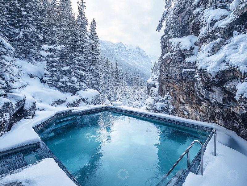 高清大图下载【趣麦麦图】峡谷森林湖畔