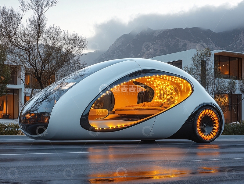 高清大图下载【趣麦麦图】仿生人住宅7