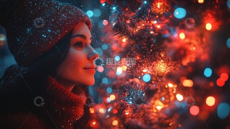 高清大图下载【趣麦麦图】电子圣诞卡片