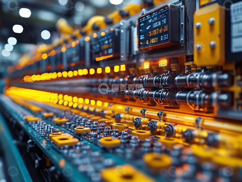 高清大图下载【趣麦麦图】工业自动化封面