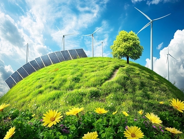 绿色能源风景1